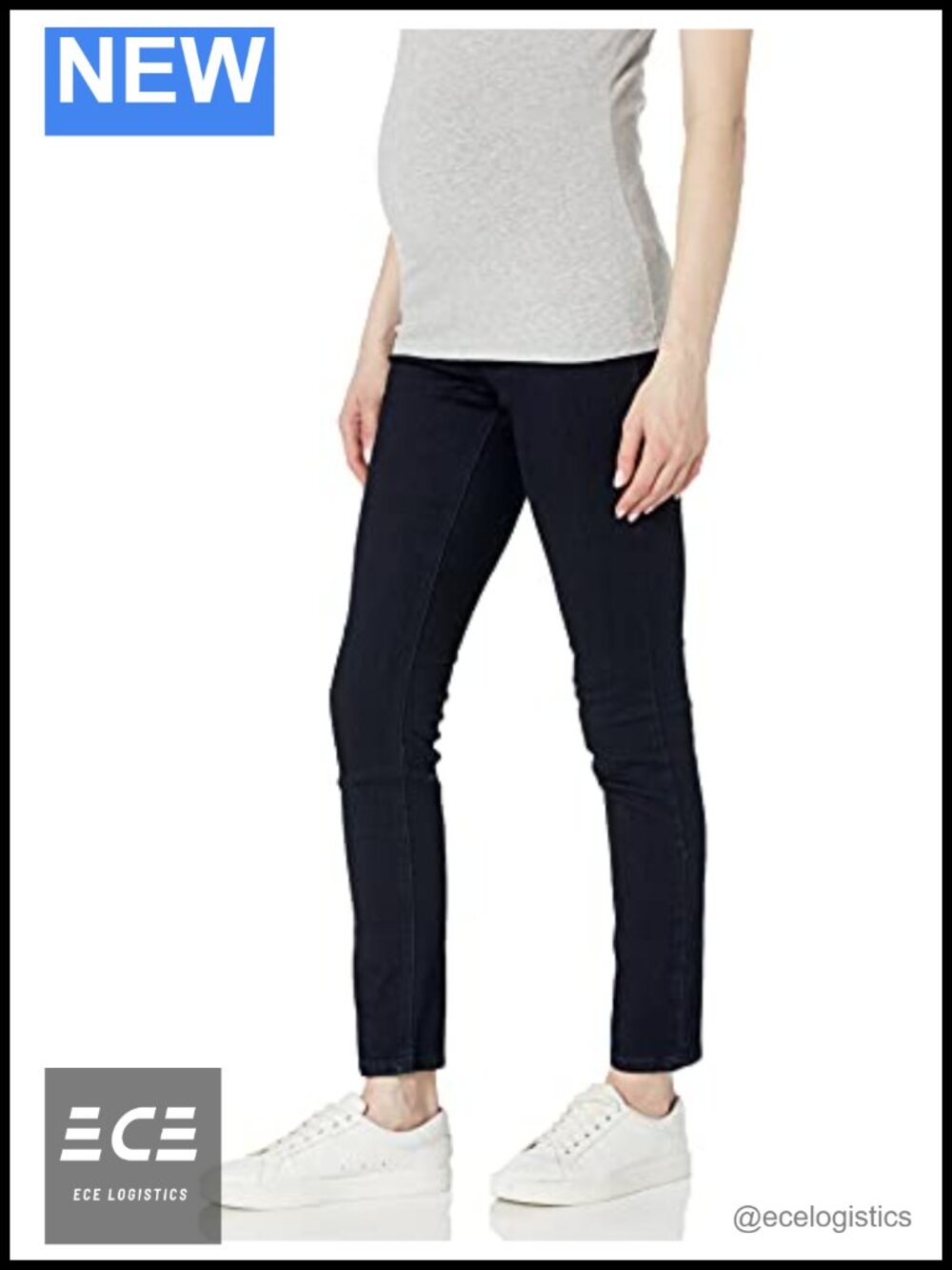 Maternity Super Stretch Secret Fit Over Belly Skinny Jeans Pregnancy